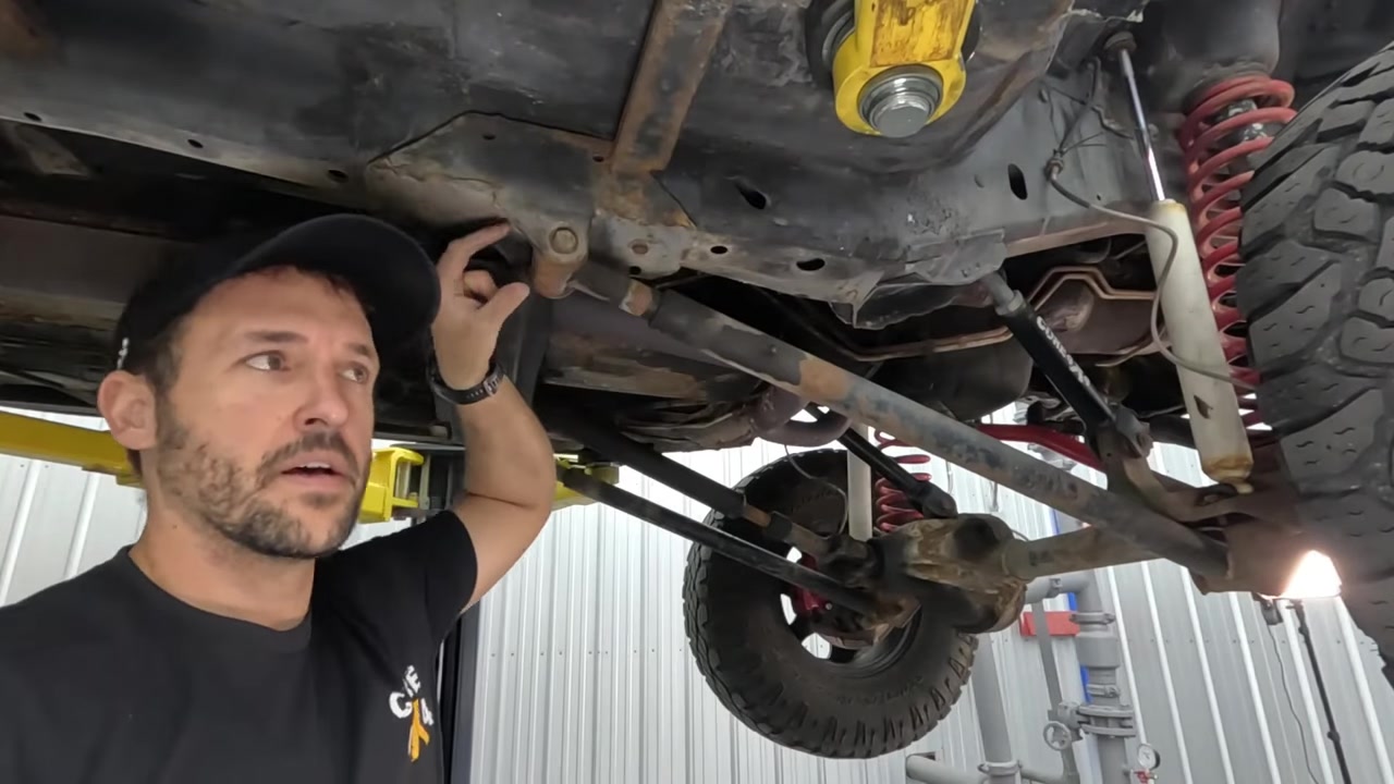 Measuring bolt-to-bolt length on XJ Cherokee control arm