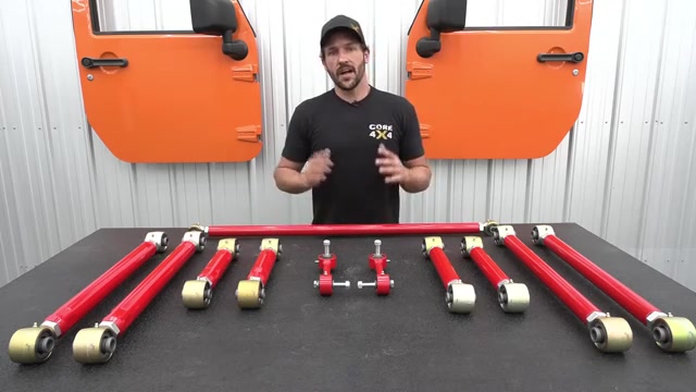 Spence from Core 4x4 explaining the function of rear control arms and track bar on the 2024 Toyota Tacoma