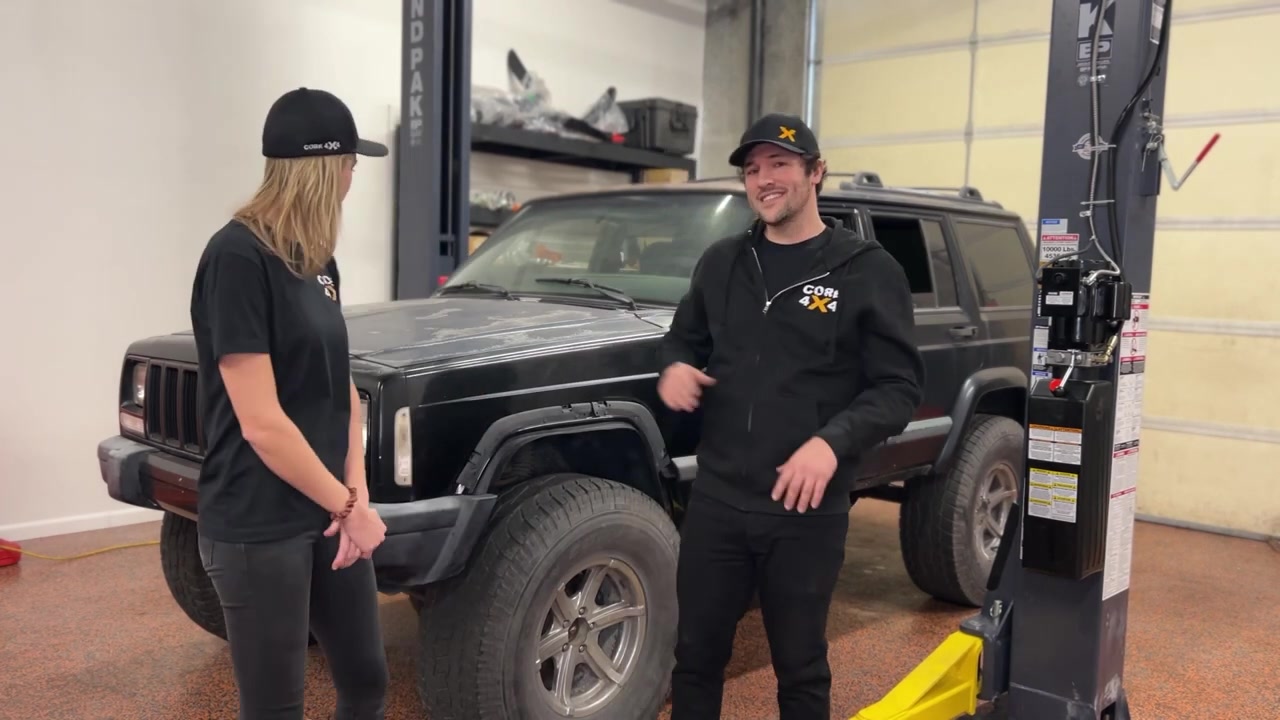 Spence and Gabby from Core 4x4 introducing the XJ Cherokee lift kit build series