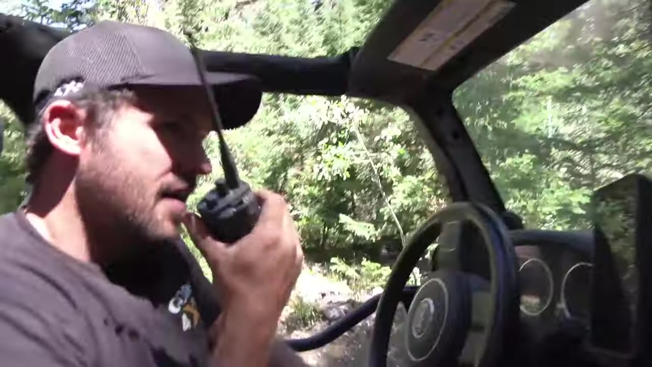 JK Wrangler navigating the rock garden section of Forest Lake Trail in Utah