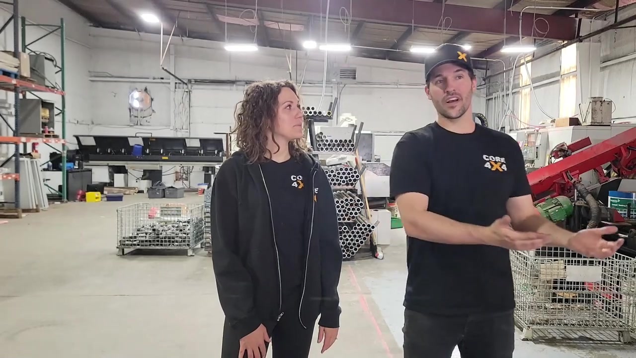 Spence and Marissa reflecting on 10 years of Core 4x4 in the studio