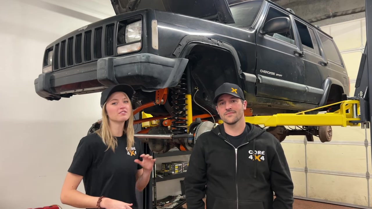 XJ Cherokee alignment step 2