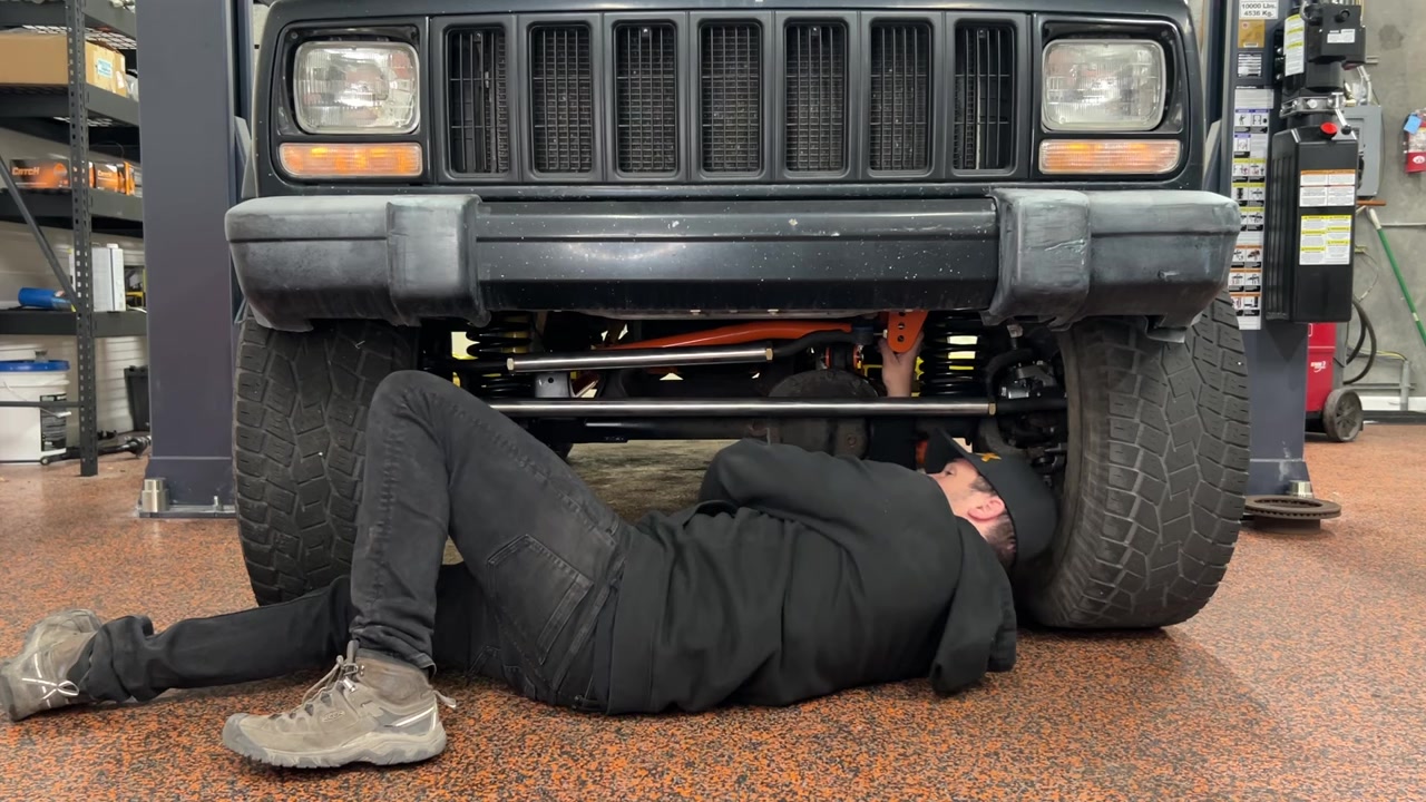 XJ Cherokee alignment step 4