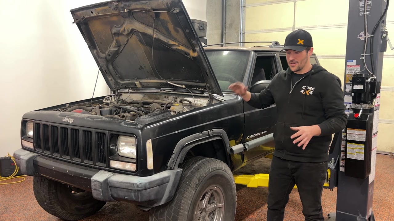 XJ Cherokee alignment step 5
