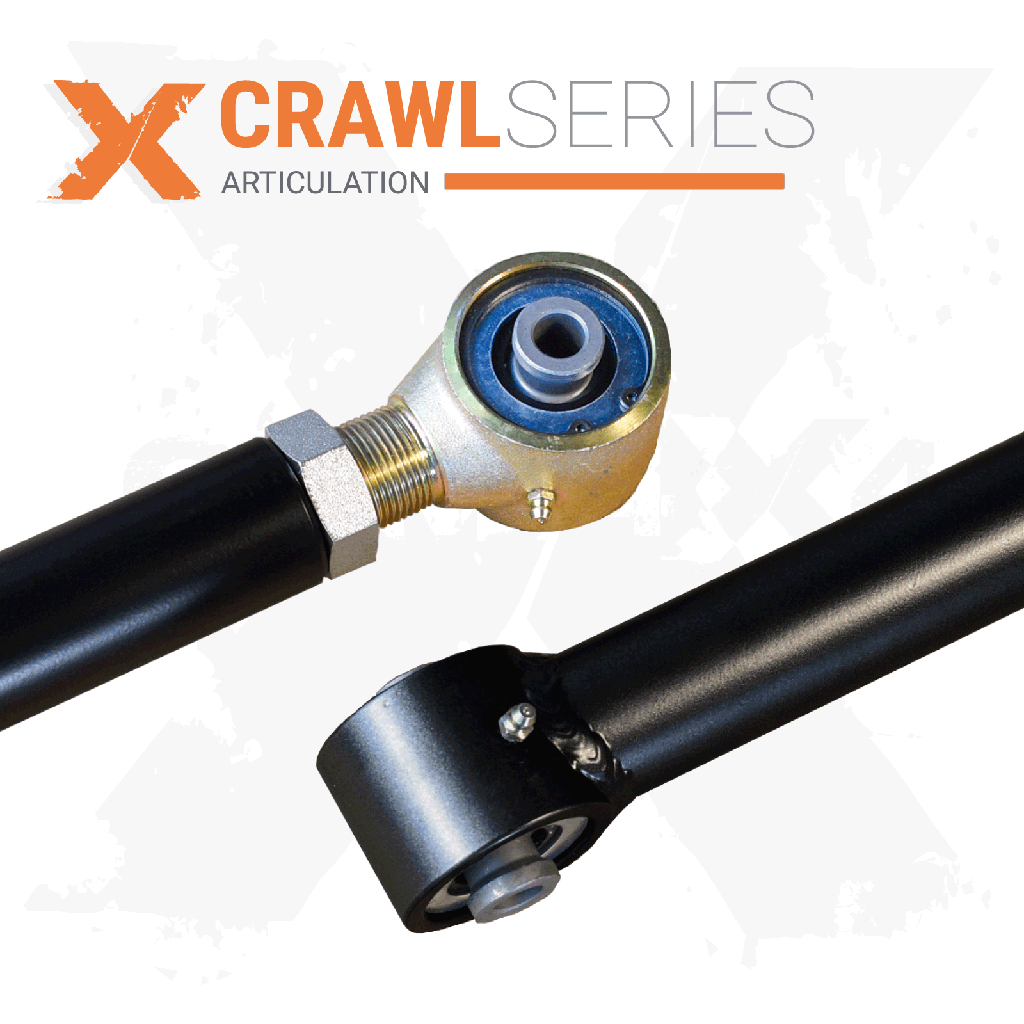 Jeep Cherokee XJ 84-01 7pc Crawl Series Heavy-Duty Adjustable Long Arm Upgrade Kit