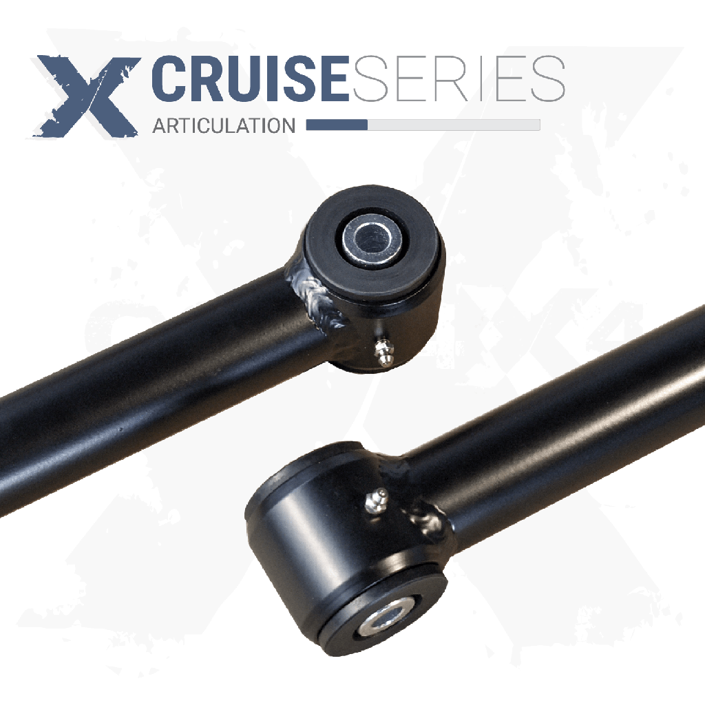Jeep Cherokee XJ 84-01 MJ 86-92 2pc Cruise Series Fixed Length Front Lower Control Arms 