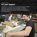 Jeep Wrangler JL / JLU 18+ 2pc Camp Series Rear Fixed Length End Links