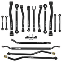 Jeep Wrangler JL / JLU 18+ 16pc Cruise Series Adjustable Control Arm, Track Bar, Steering, End Link Kit