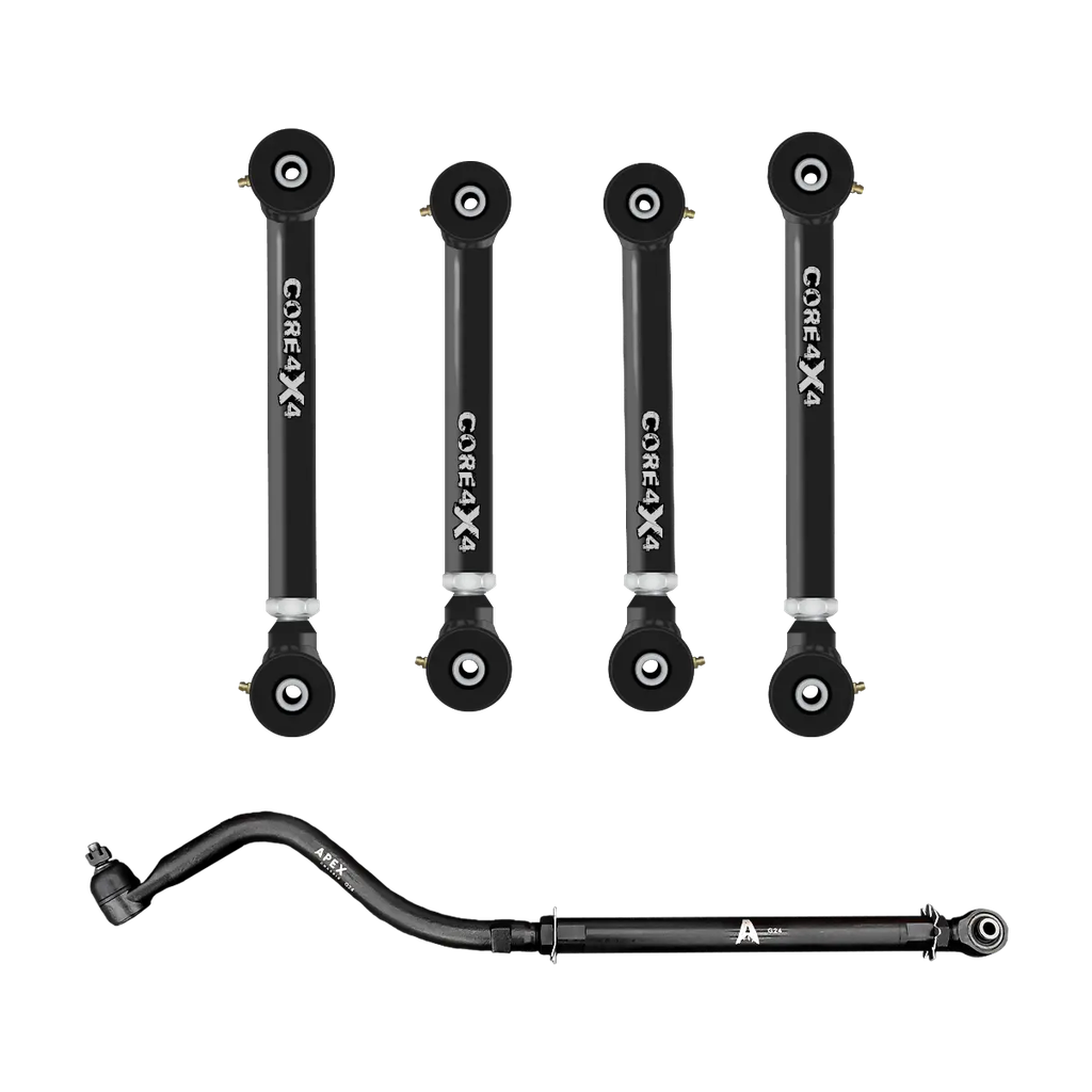 Dodge Ram 2500 94-99 5pc Town Series Front Adjustable Control Arm, Track Bar Kit