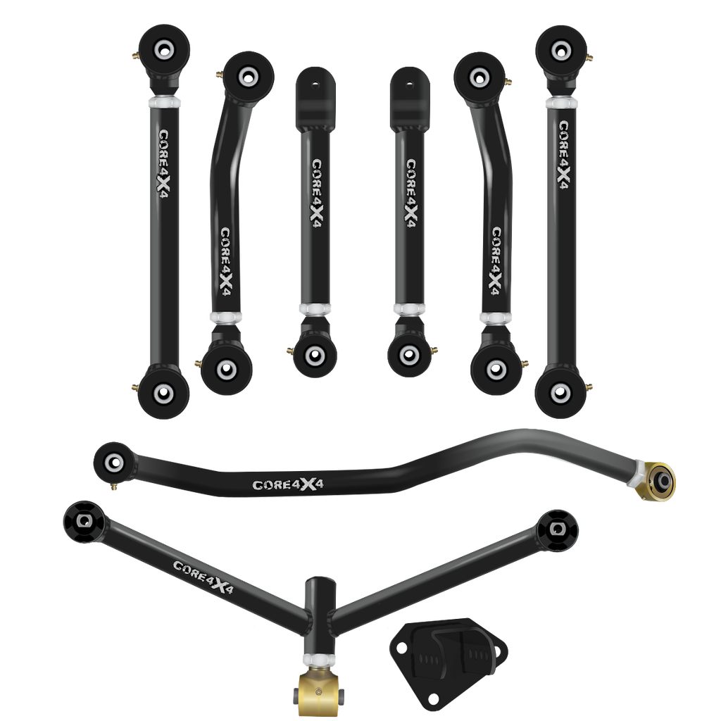Jeep Grand Cherokee WJ 99-04 8pc Cruise Series Adjustable Control Arm, Track Bar Kit