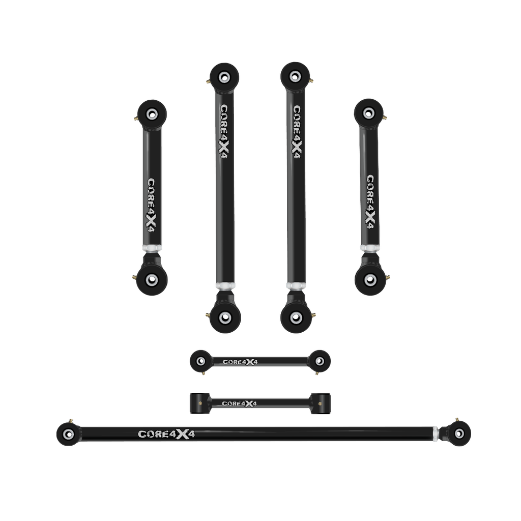 Ram 1500 09+ 7pc Town Series Rear Adjustable Control Arm, Track Bar, End Link Kit