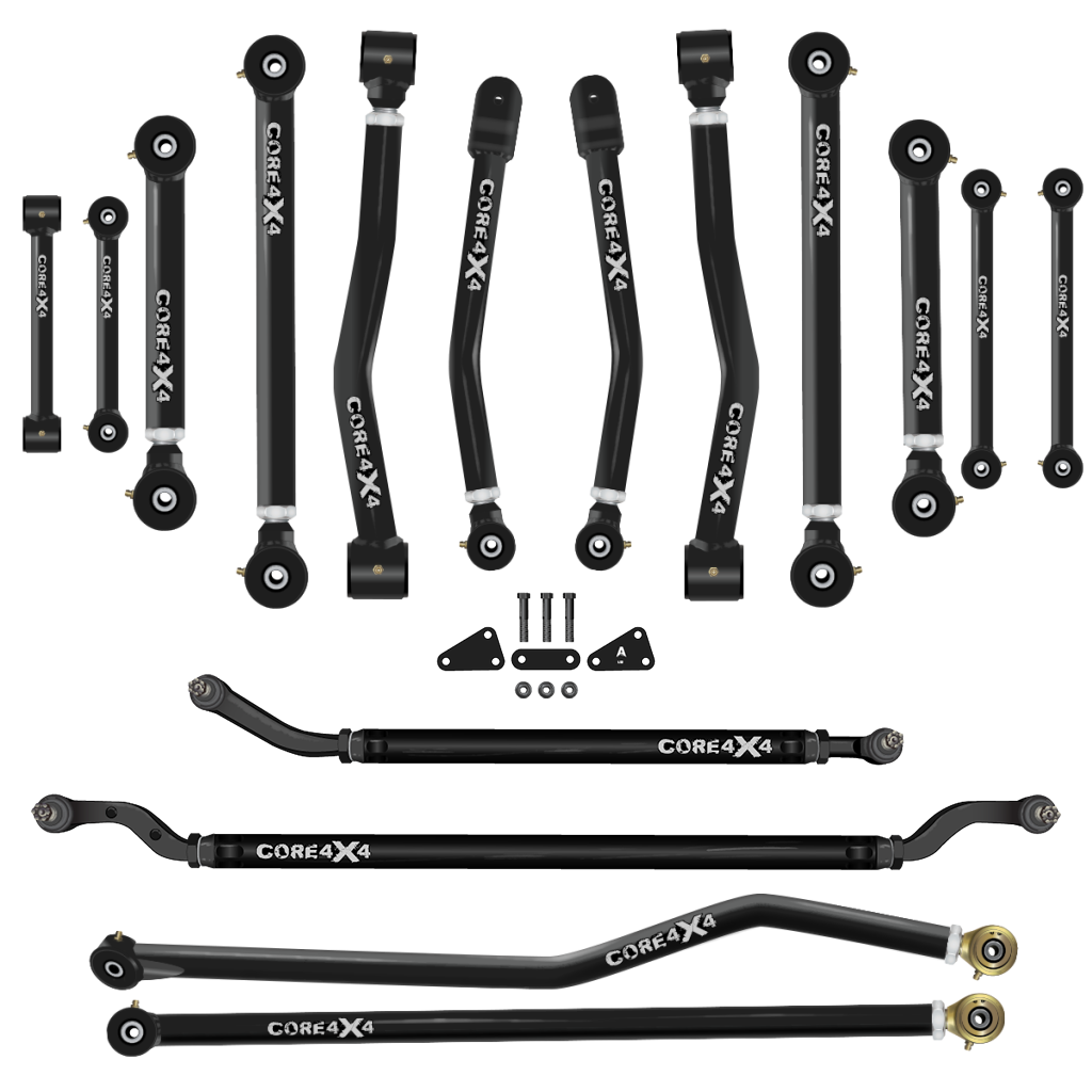 Jeep Gladiator JT 20+ 16pc Cruise Series Adjustable Control Arm, Track Bar, End Link Kit