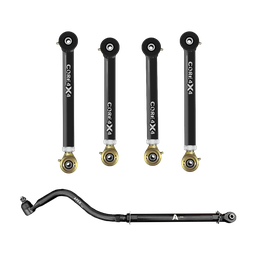 Dodge Ram 3500 00-02 5pc Trail Series Front Adjustable Control Arm, Track Bar Kit