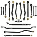 Jeep Gladiator JT 20+ 16pc Camp Series Adjustable Control Arm, Track Bar, End Link Kit