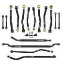 Jeep Wrangler JL / JLU 18+ 16pc Camp Series Adjustable Control Arm, Track Bar, Steering, End Link Kit