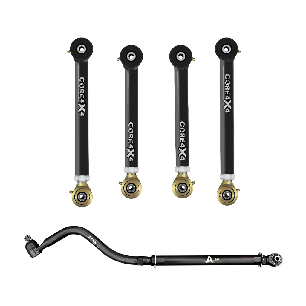 Dodge Ram 3500 94-99 5pc Trail Series Front Adjustable Control Arm, Track Bar Kit