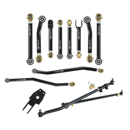 Jeep Grand Cherokee ZJ 93-98 12pc Crawl Series Adjustable Control Arm, Track Bar, Steering Kit