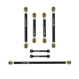 Ram 1500 09+ 7pc Track Series Adjustable Control Arms, Panhard/Track Bar End Links Kit