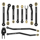 Jeep Grand Cherokee ZJ 93-98 10pc Camp Series Adjustable Control Arm, Track Bar Kit