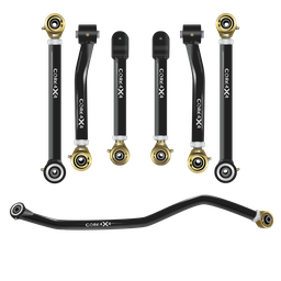 Jeep Grand Cherokee WJ 99-04 7pc Crawl Series Adjustable Control Arm, Track Bar Kit