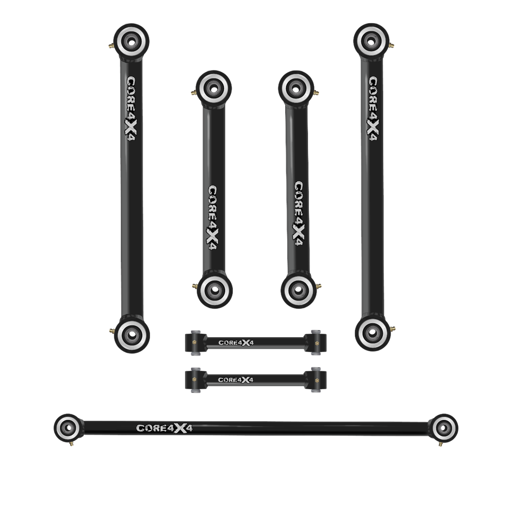 Ram 1500 09+ 7pc Track Series Rear Fixed Length Control Arm, Panhard/Track Bar Kit