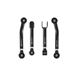 Jeep Cherokee XJ 84-01 MJ 86-92 4pc Cruise Series Front Adjustable Control Arm Kit