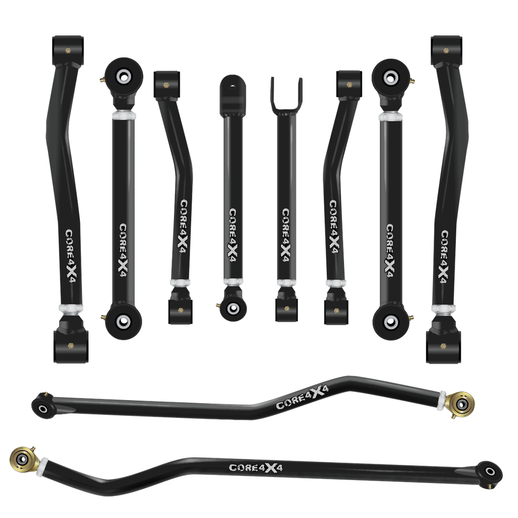 Jeep Wrangler JL / JLU 18+ 10pc Cruise Series Adjustable Control Arm, Track Bar Kit