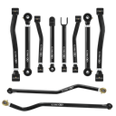Jeep Wrangler JL / JLU 18+ 10pc Cruise Series Adjustable Control Arm, Track Bar Kit