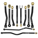 Jeep Wrangler JK / JKU 07-18 10pc Camp Series Adjustable Control Arm, Track Bar Kit