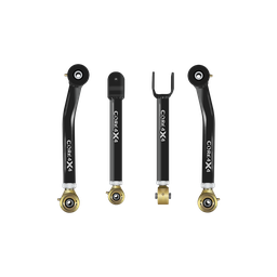 Jeep Cherokee XJ 84-01 MJ 86-92 4pc Camp Series Front Adjustable Control Arm Kit