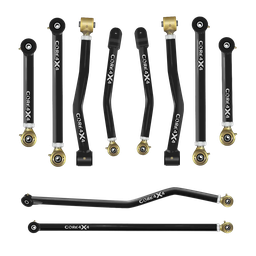 Jeep Gladiator JT 20+ 10pc Camp Series Adjustable Control Arm, Track Bar Kit