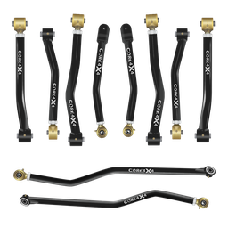 Jeep Wrangler JL / JLU 18+ 10pc Crawl Series Adjustable Control Arm, Track Bar Kit