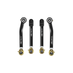 Jeep Cherokee XJ 84-01 MJ 86-92 4pc Crawl Series Front Adjustable Control Arm Kit