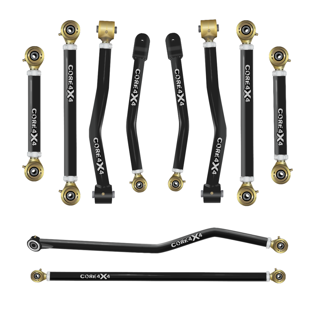 Jeep Gladiator JT 20+ 10pc Crawl Series Adjustable Control Arm, Track Bar Kit