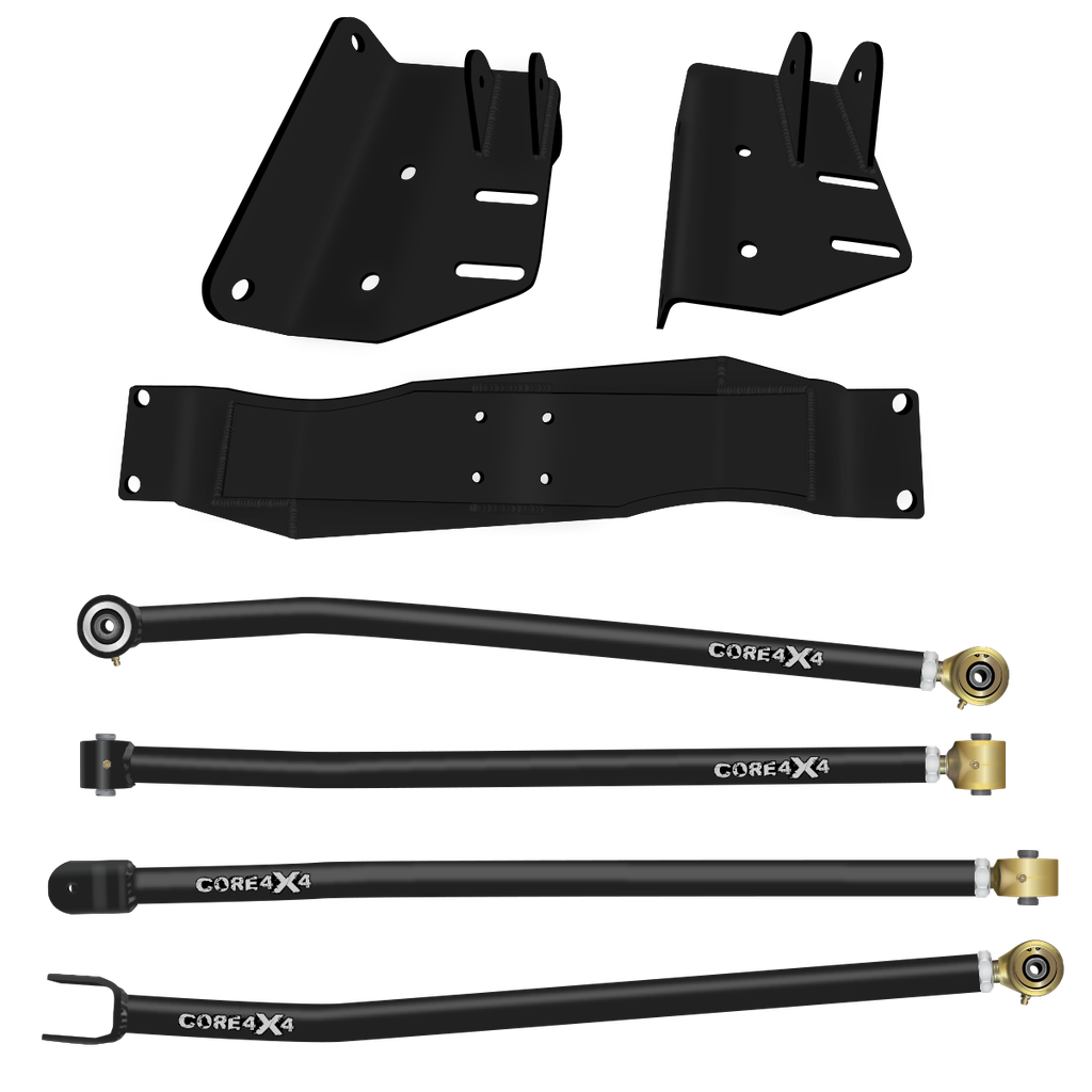 Jeep Comanche MJ 86-92 7pc Crawl Series Heavy-Duty Adjustable Long Arm Upgrade Kit
