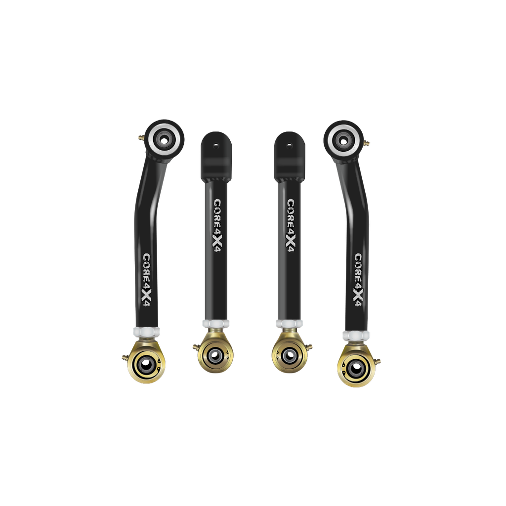 Jeep Wrangler TJ 97-06 LJ 04-06 4pc Crawl Series Front Adjustable Control Arm Kit
