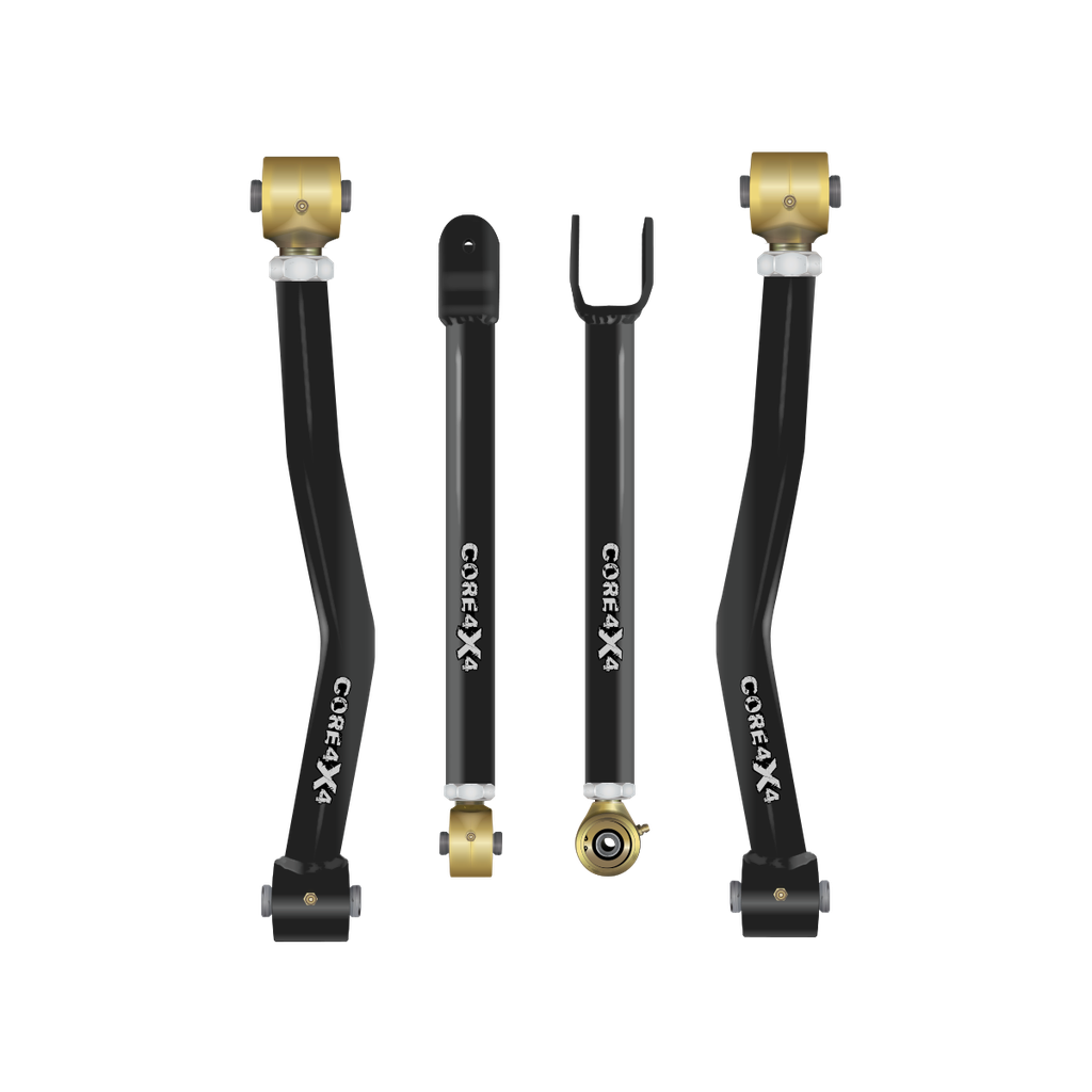 Jeep Wrangler JK / JKU 07-18 4pc Crawl Series Front Adjustable Control Arm Kit