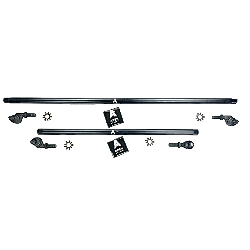 Apex Chassis Heavy Duty Jeep Wrangler JK - 1 Ton Steering Kit - Steel
