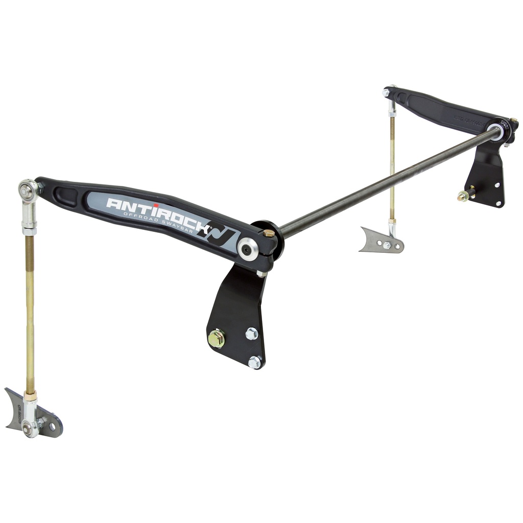Antirock Sway Bar Kit, TJ/LJ Rear, Bolt-On Mounts: Weld-On Axle Tab, Forged Arms