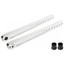 Antirock Aluminum PreRunner Arms, 27 in.-33 in. Long C-C, 35 Spline, Incl. Hardware