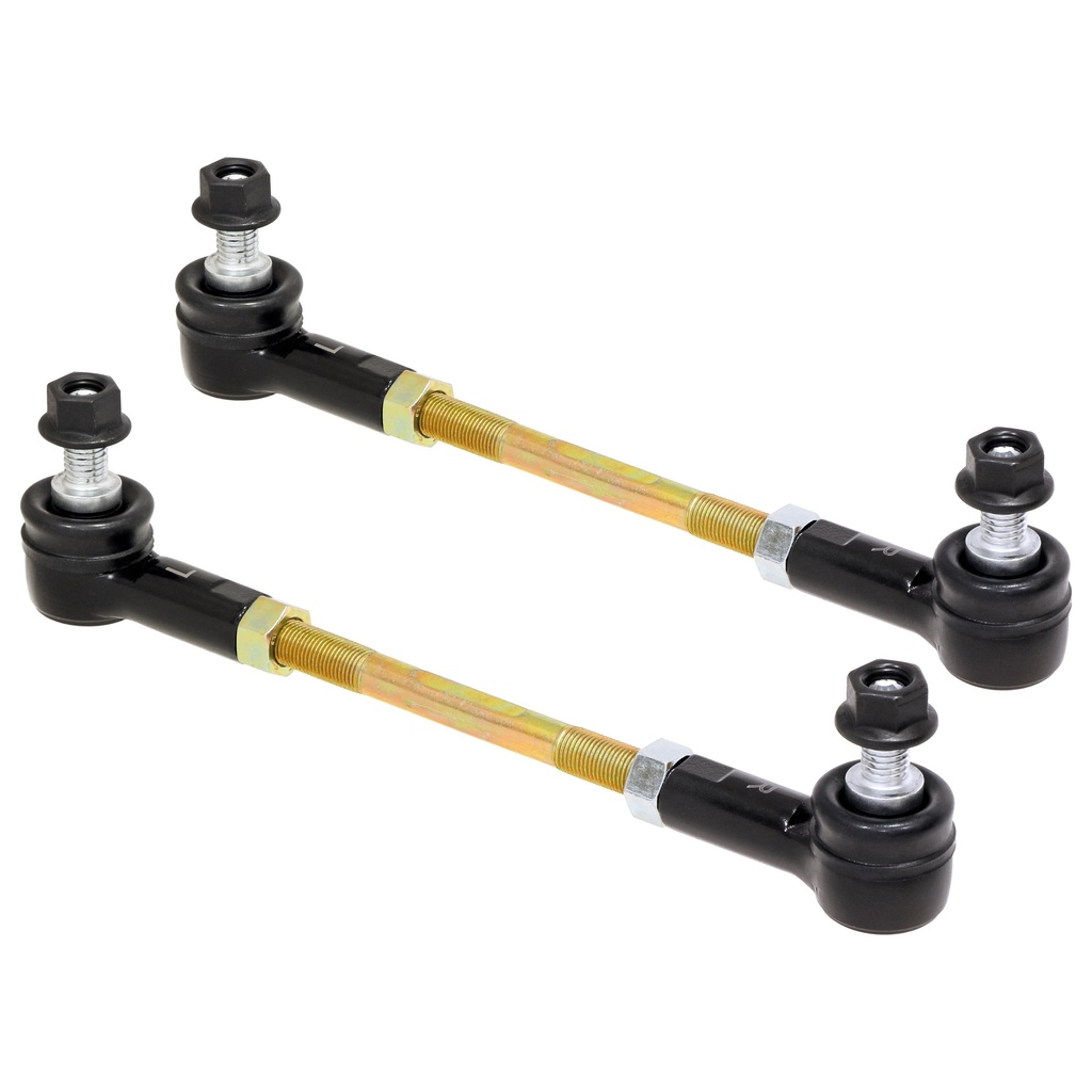RockJock Adjustable Sway Bar End Link Kit (6 1/2 in. Long Rods w/ Sealed Rod Ends and Jam Nuts, pair)