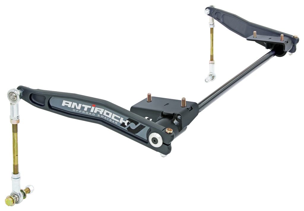 Antirock Sway Bar Kit, JL/JT Front, Forged Arms, Steel Brackets, (Heavy) 1 in. Bar