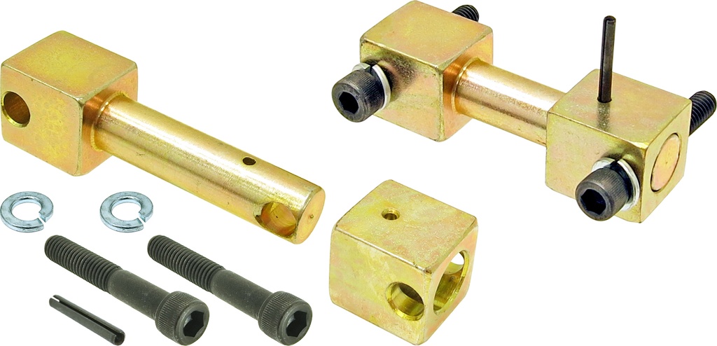 Shock Bar Pin Eliminator Kit, TJ/LJ Rear, Pair