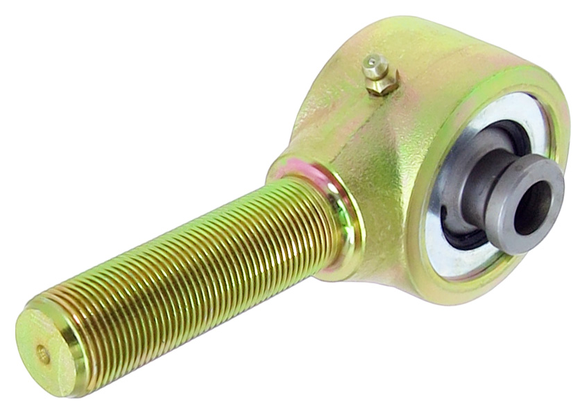 Johnny Joint Rod End, 2 1/2 in., Narrow Forged, 2.365 in. X .562 in. Ball, 1 in.-14 LH Threaded Shank, Externally Greased