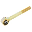 Johnny Joint Rod End, 2 in., Narrow Forged, Long Shank, 1 in.-14 RH Threads, 1.800 in. x .630 in. Ball