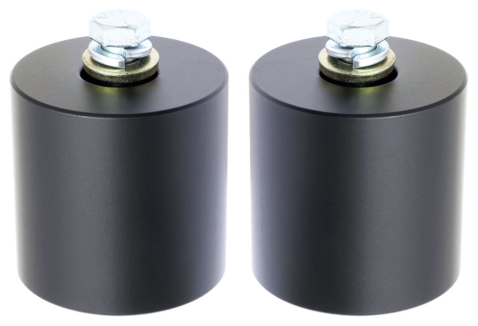 RockJock Bump Stop Kit, JL Front, Incl. Billet Aluminum Spacers, Hardware