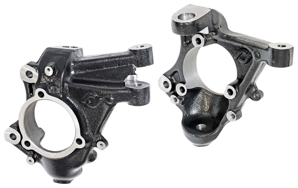 RockJock Currectlync JL/JT High Steer Outer Steering Knuckles raise your tie rod 2 3/4 in. and your drag link 2 1/2 in.! Completely bolt-on!
