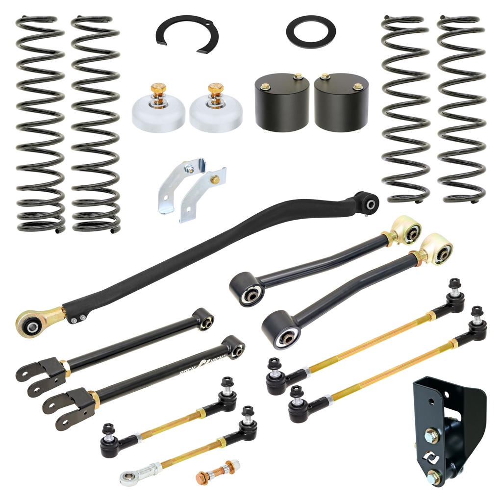 RockJock Sport Edition Johnny Joint Suspension System for JL Wrangler w/ 392 Hemi, 3.5 in. lift
