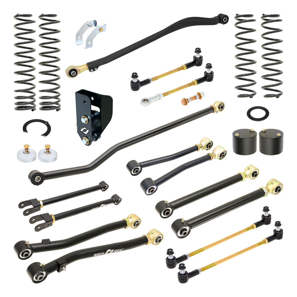 RockJock Pro Edition Johnny Joint Suspension System for JL Wrangler w/ 392 Hemi, 3.5 in. lift