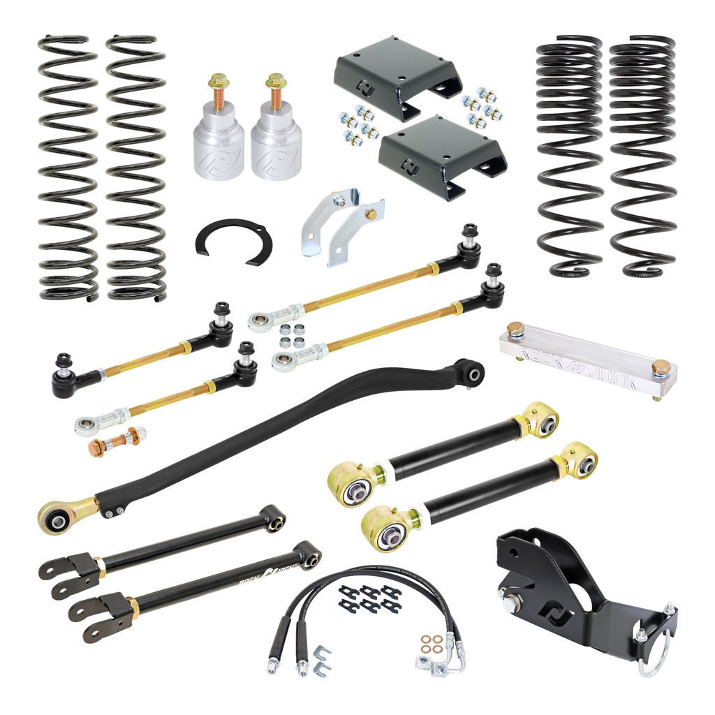 RockJock Sport Edition Johnny Joint Suspension System for JT Gladiator w/ Diesel engine, 3.5 in. lift